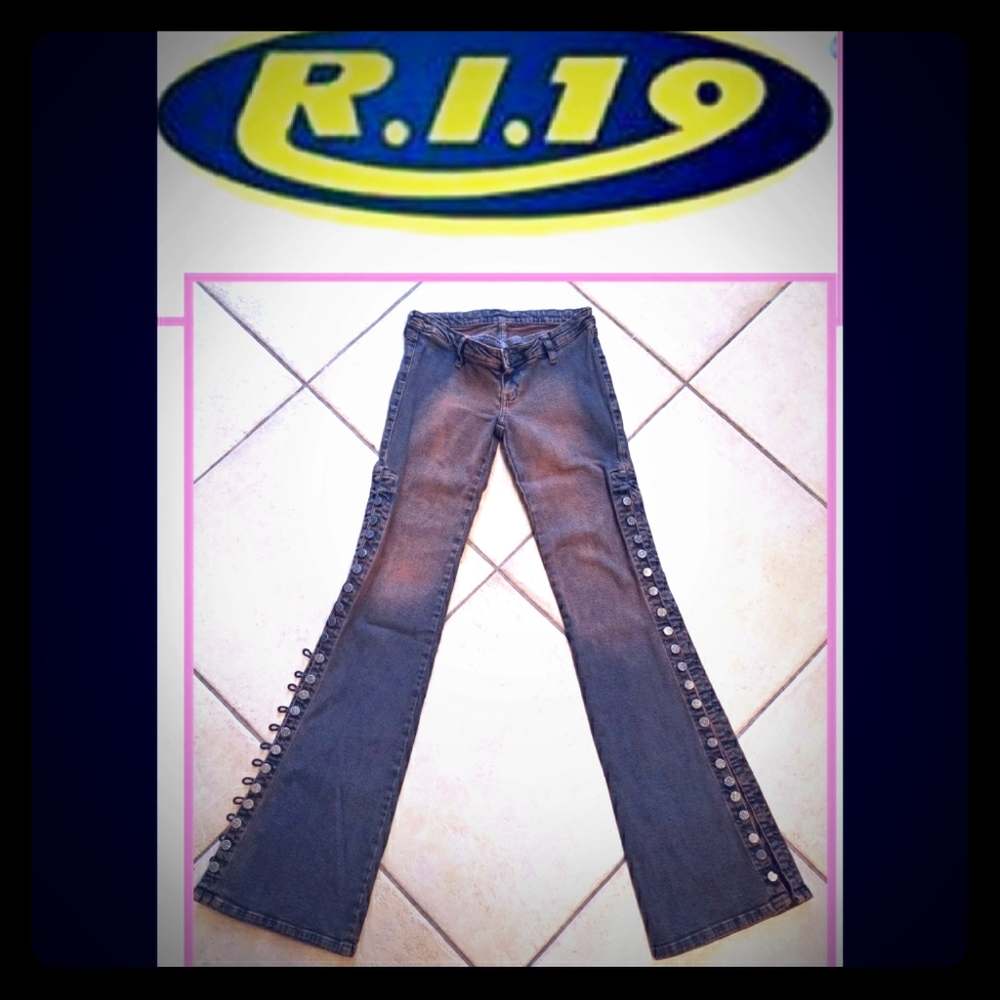 🆕R.I.19 Jeans Brazilian Butt Lift Skinny Size 3/4
